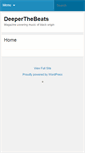 Mobile Screenshot of deeperthebeats.com