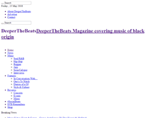 Tablet Screenshot of deeperthebeats.com